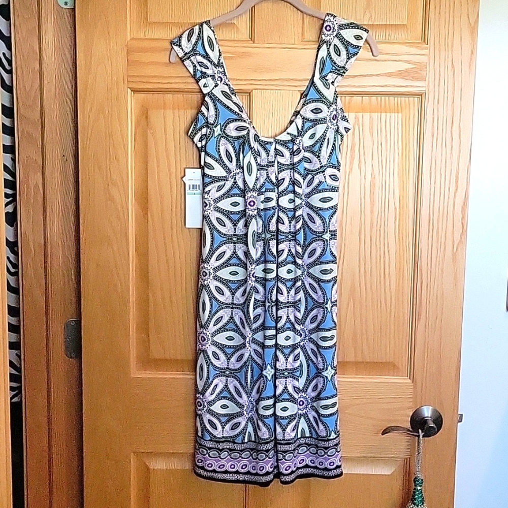London Times Women's Multi Colored Dress